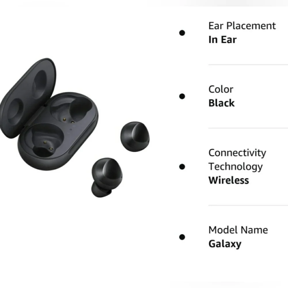 Samsung Galaxy Buds - True Wireless Earbud Headphones - Cosmic Black